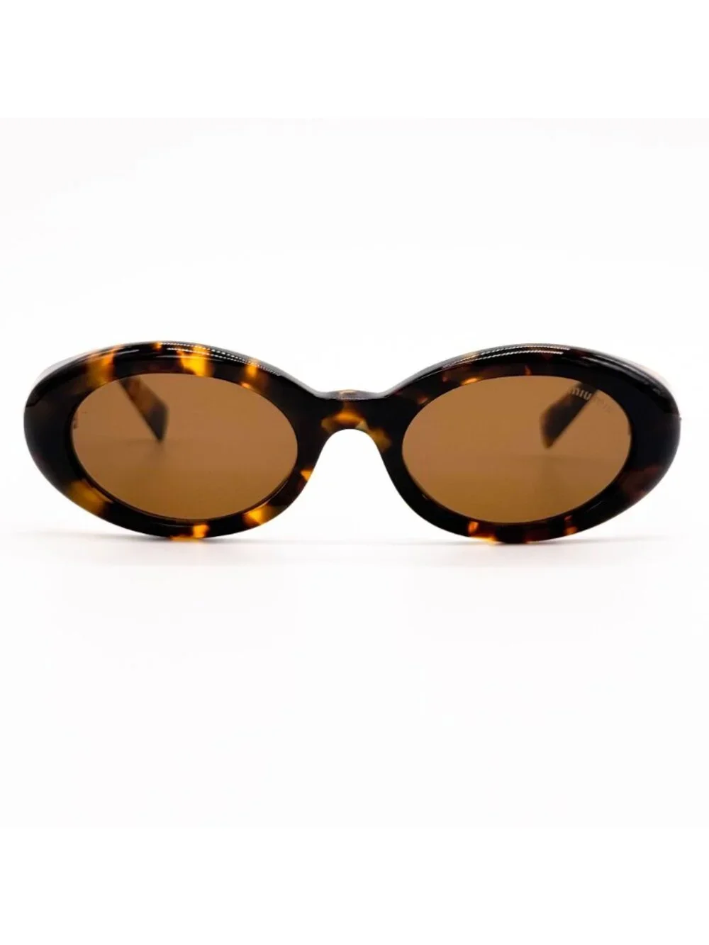 New Miu Miu MUB09S 14L20V Havana Brown Women Sunglasses SMU B09